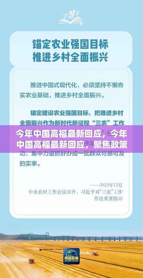 今年中国高福最新回应,聚焦政策动向与社会关切关注点