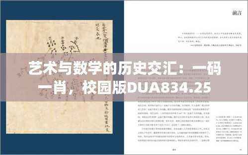 艺术与数学的历史交汇:一码一肖,校园版DUA834.25