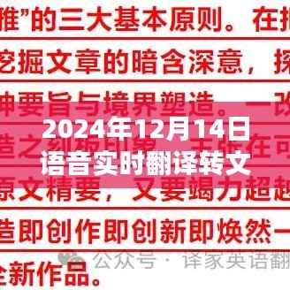 语音实时翻译转文字软件的崛起与自信成长之路,展望2024年语音技术的新里程碑