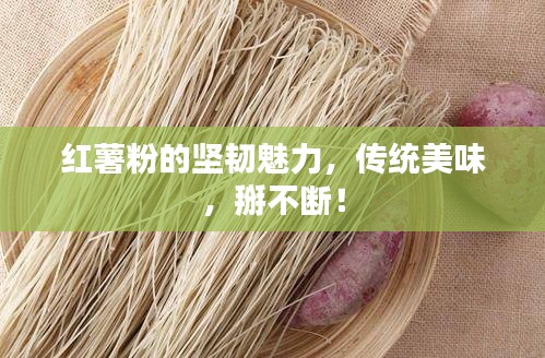红薯粉的坚韧魅力,传统美味,掰不断!