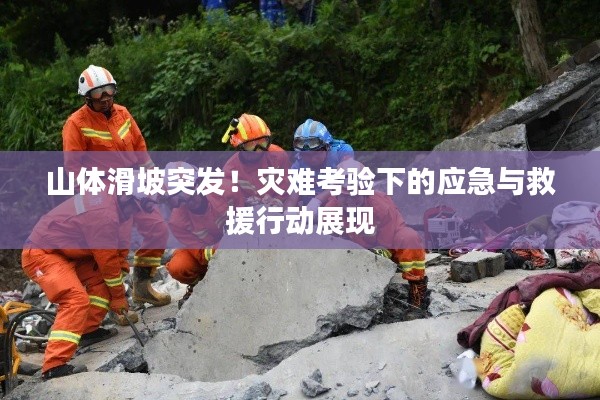 山体滑坡突发!灾难考验下的应急与救援行动展现