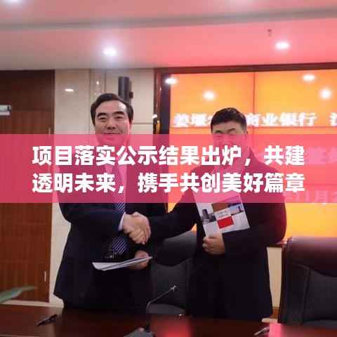项目落实公示结果出炉,共建透明未来,携手共创美好篇章