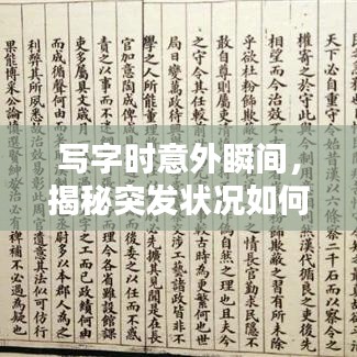 写字时意外瞬间,揭秘突发状况如何应对!